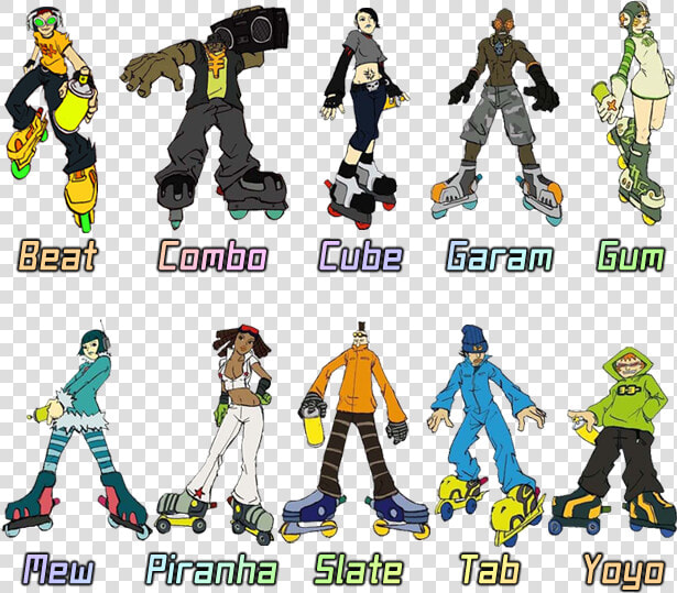 Jet Set Radio Outfits  HD Png DownloadTransparent PNG