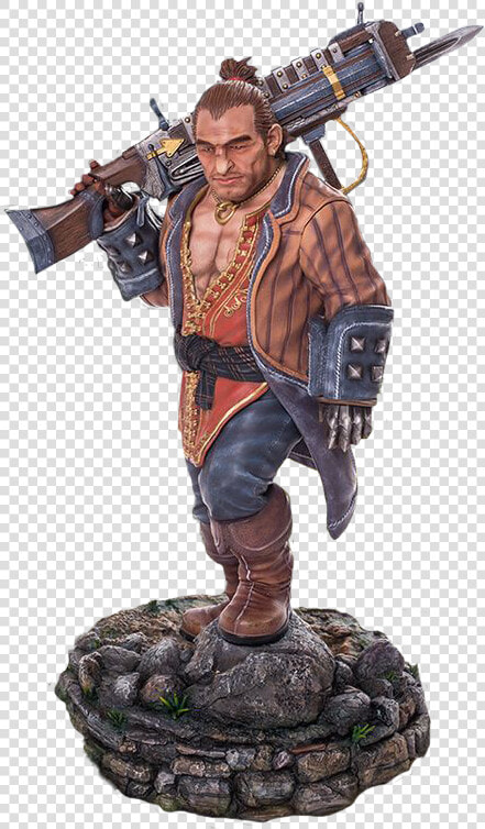 Varric 1 4 Scale Statue By Gaming Heads   Gaming Heads  HD Png DownloadTransparent PNG