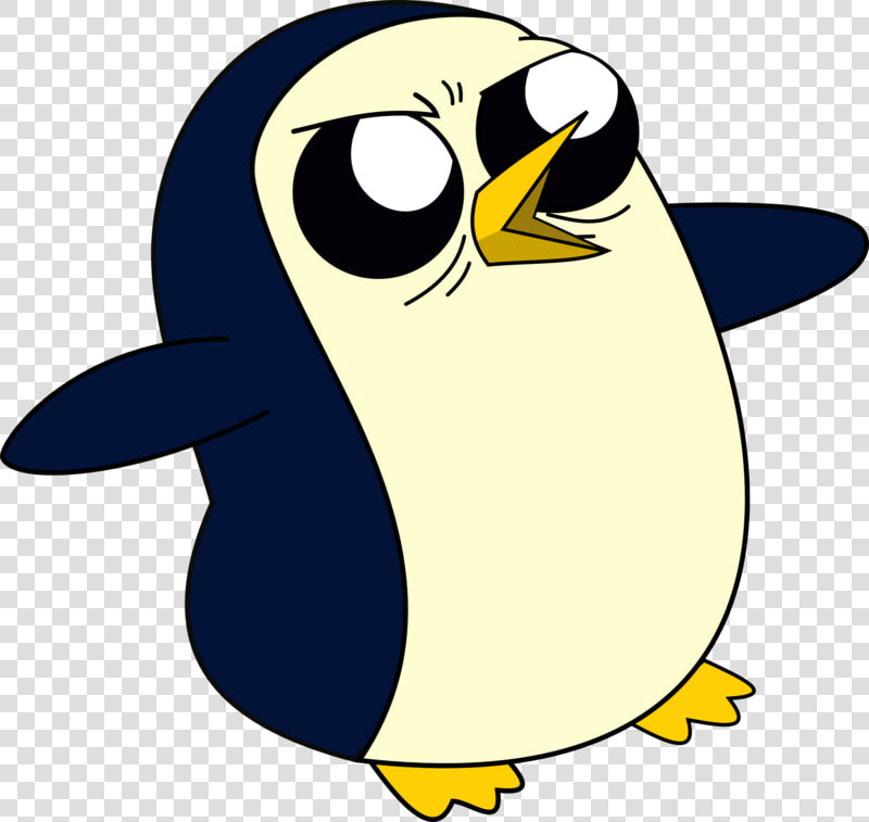 Penguin   Angry Gunter Adventure Time  HD Png DownloadTransparent PNG