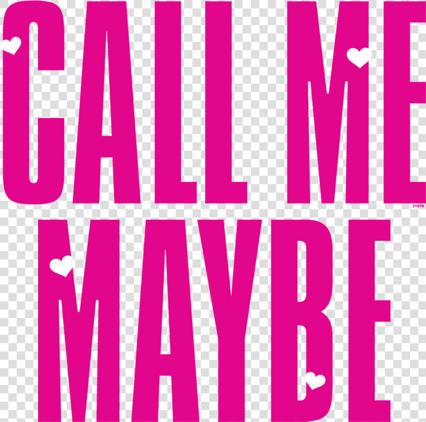 Call Me Maybe Logo  HD Png DownloadTransparent PNG