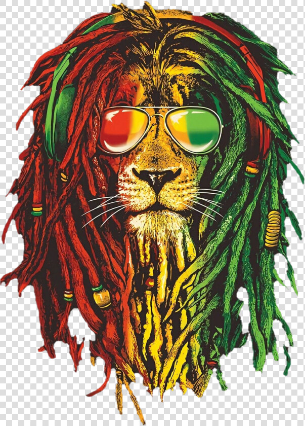 Rasta Lion Png Image Background   Reggae Hd Wallpaper For Android  Transparent PngTransparent PNG