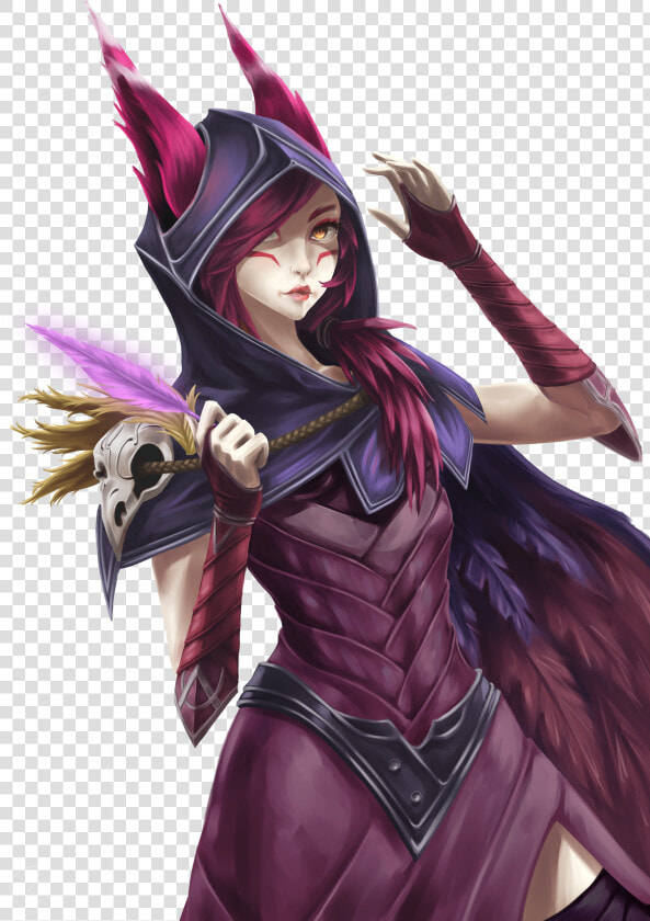 Xayah   League Of Legends Xayah Png  Transparent PngTransparent PNG