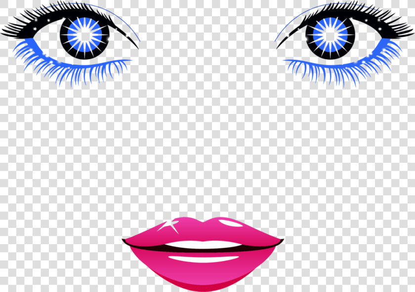 Eye organ area   Ilustrasi Wajah Wanita  HD Png DownloadTransparent PNG