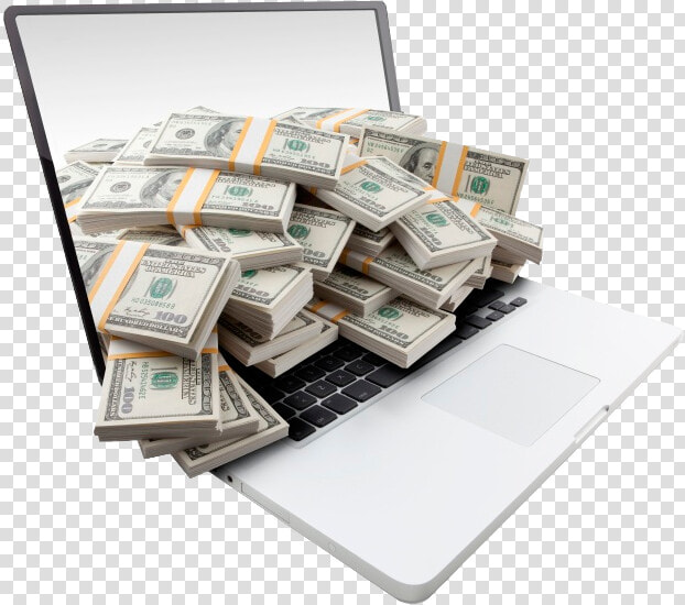 Money Laptop Market Shreeji Krupa Profit   Money Laptop  HD Png DownloadTransparent PNG