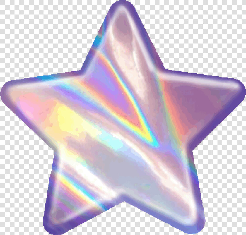 Transparent Iridescent Png   Holographic Star Png  Png DownloadTransparent PNG