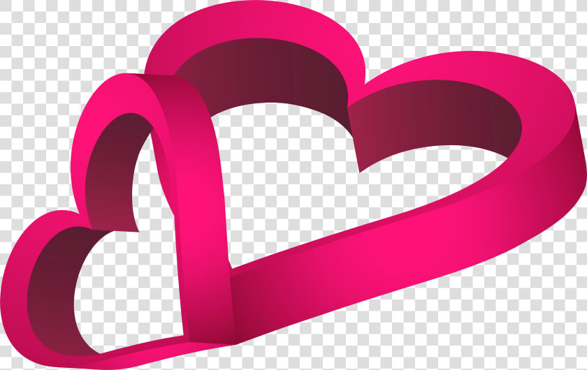 Two Pink Hearts Png Clip Art Image   Two Heart Png Clip Art  Transparent PngTransparent PNG