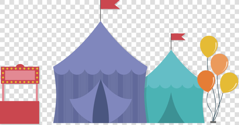 Carnival Transparent Cartoon   Cartoon Carnival Amusement Park Background  HD Png DownloadTransparent PNG