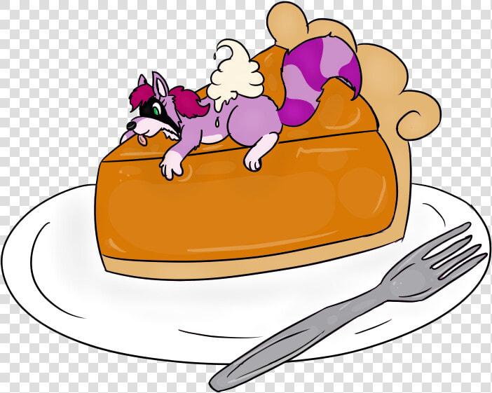 Completed Pumpkin Pie Ych   Cartoon  HD Png DownloadTransparent PNG