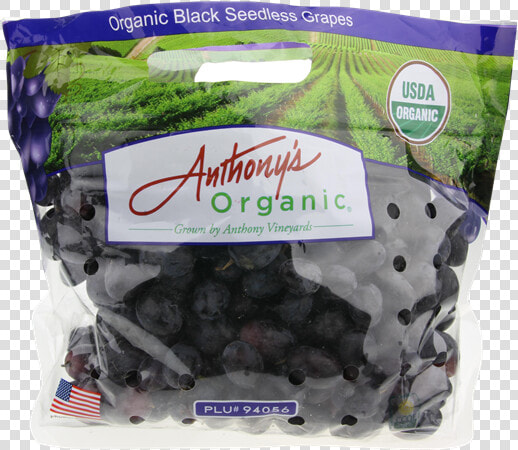 Organic Black Seedless Grapes  HD Png DownloadTransparent PNG