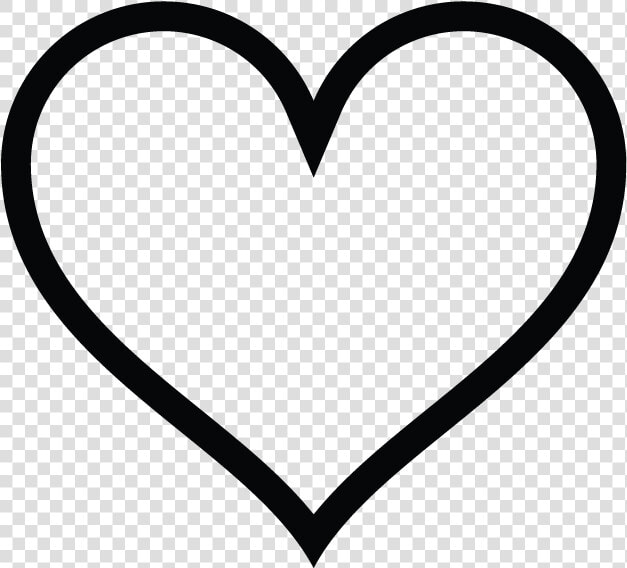 Heart Outline   Transparent Background Heart Outline  HD Png DownloadTransparent PNG