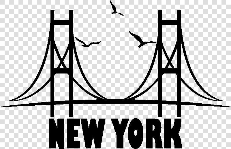 Stickers Muraux New York   Istanbul Boğaz Köprüsü Çizimi  HD Png DownloadTransparent PNG