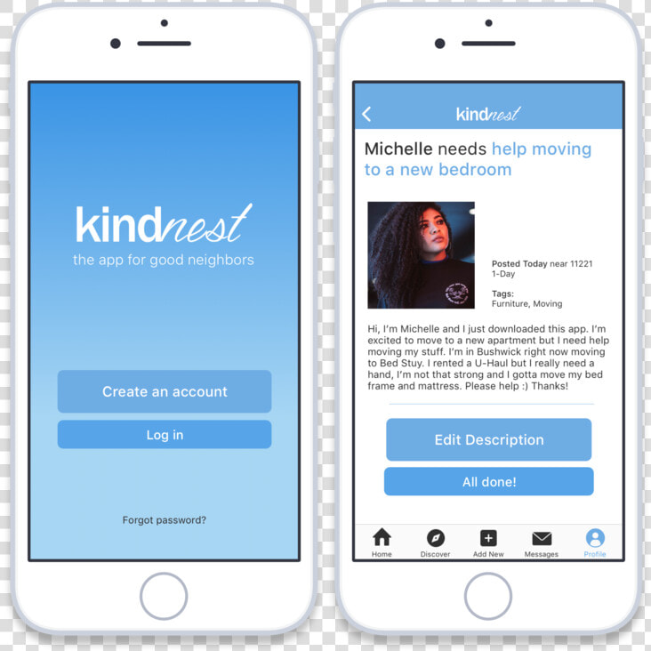 Kindnest Intro   Iphone  HD Png DownloadTransparent PNG