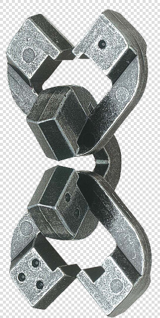 Cast Chain   Hanayama Cast Puzzle Level 6  HD Png DownloadTransparent PNG