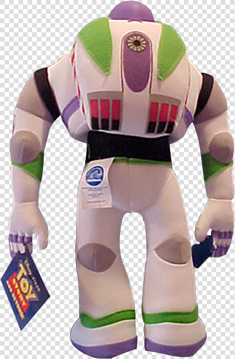 Back View Of Large Plush Buzz Lightyear Rag Dolls   Figurine  HD Png DownloadTransparent PNG