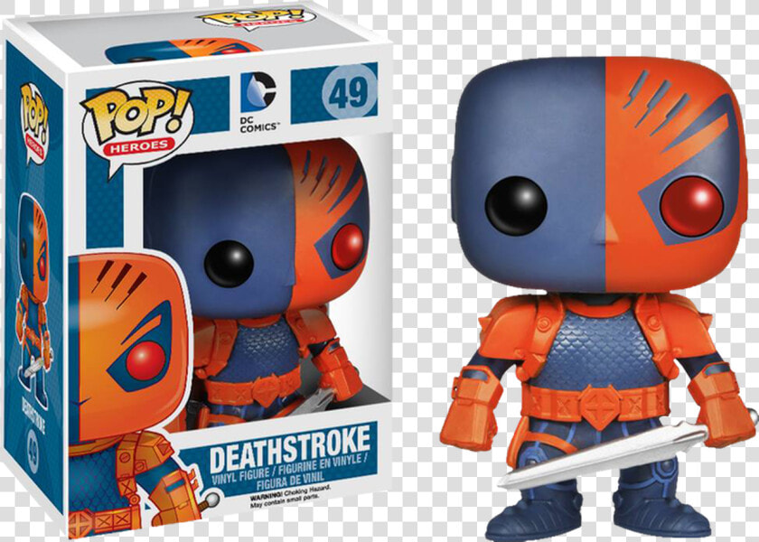 Pop Vinyl Figure   Deathstroke Pop  HD Png DownloadTransparent PNG