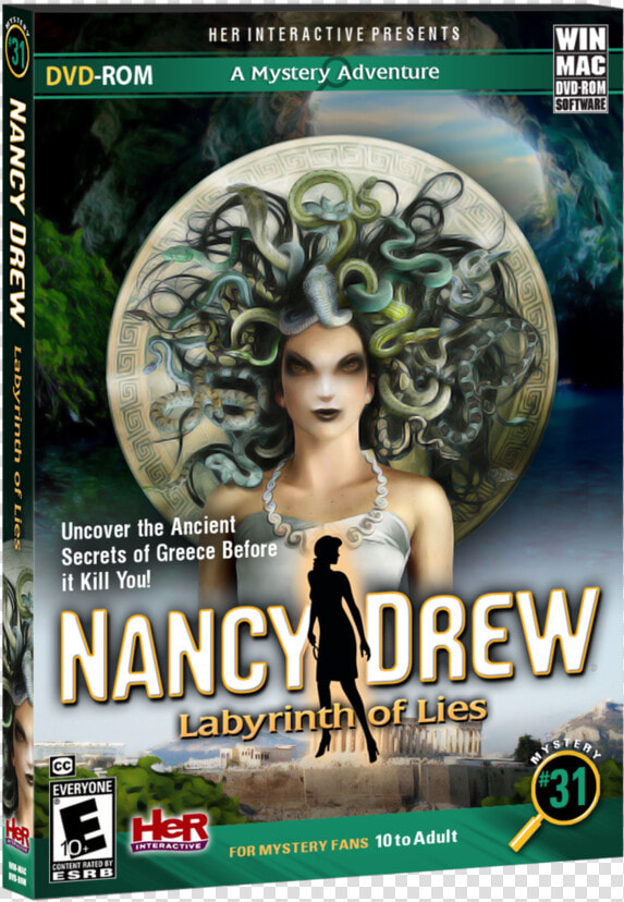 The Shattered Medallion Nancy Drew   Nancy Drew Games Art  HD Png DownloadTransparent PNG