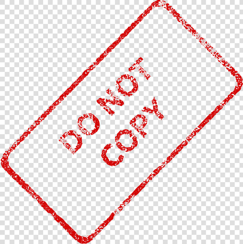 Do Not Copy Business Stamp   Do Not Copy Sign  HD Png DownloadTransparent PNG