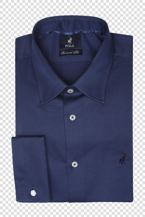 Proper Cloth Navy Cotton Melange Oxford  HD Png DownloadTransparent PNG