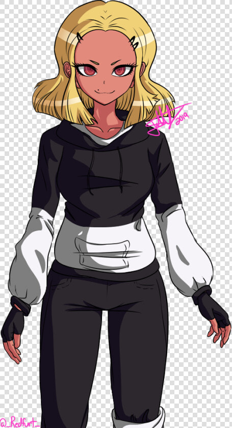 Sprite Editi Drew My Oc In The Danganronpa Style   Danganronpa Base  HD Png DownloadTransparent PNG