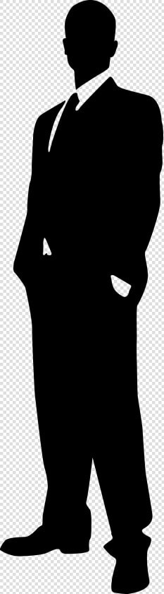 Transparent Man Praying Silhouette Png   Man In Suit Silhouette Png  Png DownloadTransparent PNG