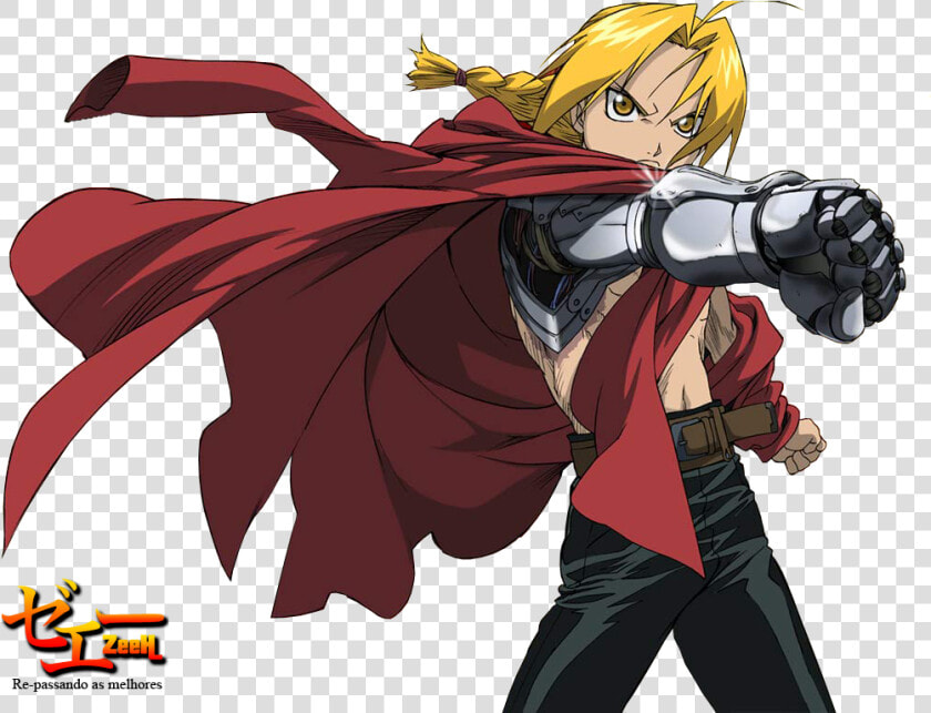 Fullmetal Alchemist Edward Elric Fighting  HD Png DownloadTransparent PNG