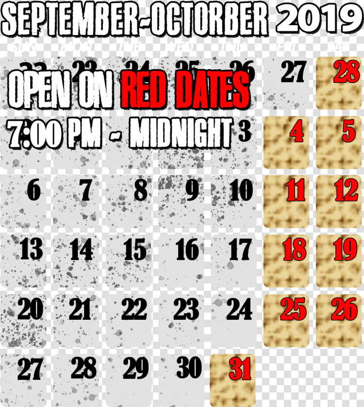 Dates  amp  Hours Of Operation   Dog Licks  HD Png DownloadTransparent PNG