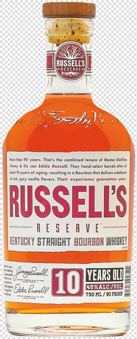 Russell S Reserve 10yr Bourbon   American Whiskey  HD Png DownloadTransparent PNG