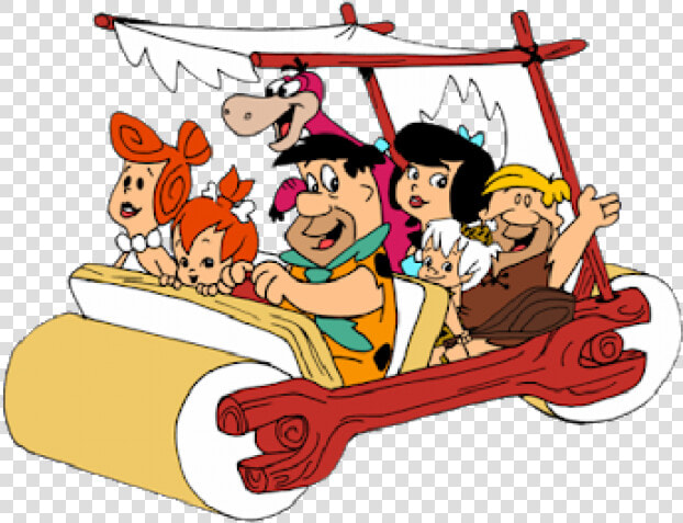 Car Clipart Flintstones   Flintstones In The Car  HD Png DownloadTransparent PNG