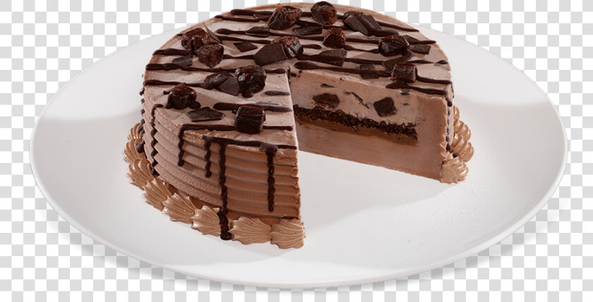 Chocolate Xtreme Mini Blizzard Cake   Chocolate Cake  HD Png DownloadTransparent PNG