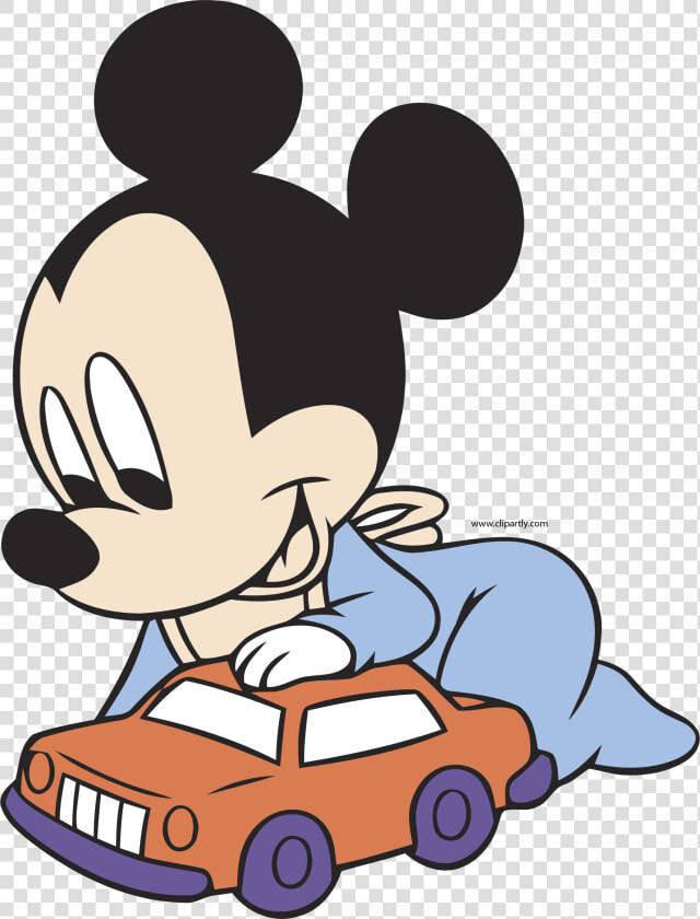 Disney Baby Mouse Balloon And Friends Car   Baby Mickey Mouse Drawings  HD Png DownloadTransparent PNG