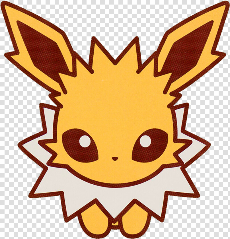 Chibi Jolteon   Chibi Pokemon Jolteon Sticker  HD Png DownloadTransparent PNG