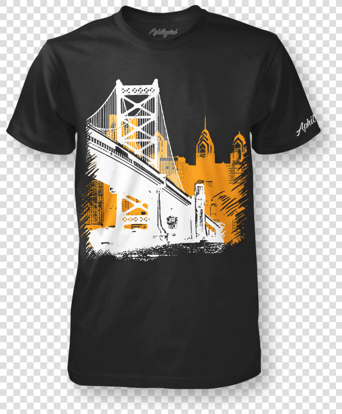 Ben Franklin Bridge Png   Active Shirt  Transparent PngTransparent PNG