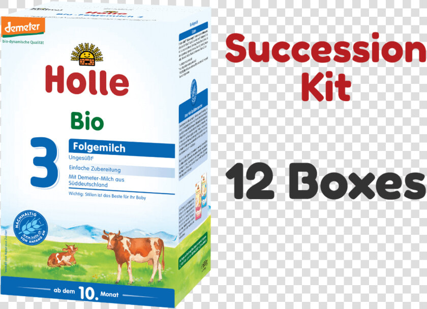 12 Boxes Of Stage 3 Organic Baby Milk Formula  600g    Cattle  HD Png DownloadTransparent PNG