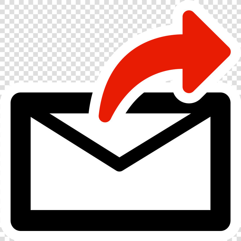 Transparent Mail Clipart Png   Send Email Icon Red  Png DownloadTransparent PNG