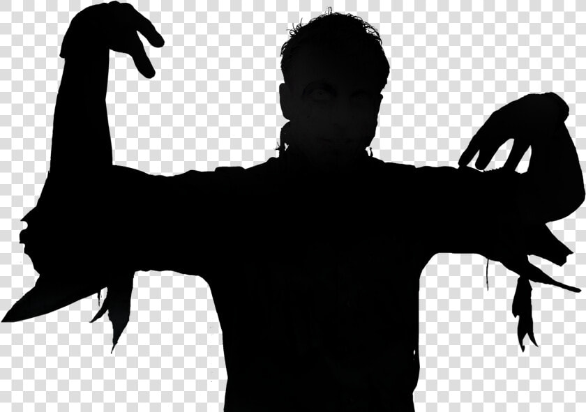 Brian Zombie Silhouette   Zombie Silhouette Png  Transparent PngTransparent PNG