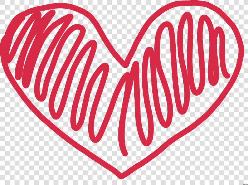 Doodles Clipart Heart   Heart Shape Doodle Png  Transparent PngTransparent PNG