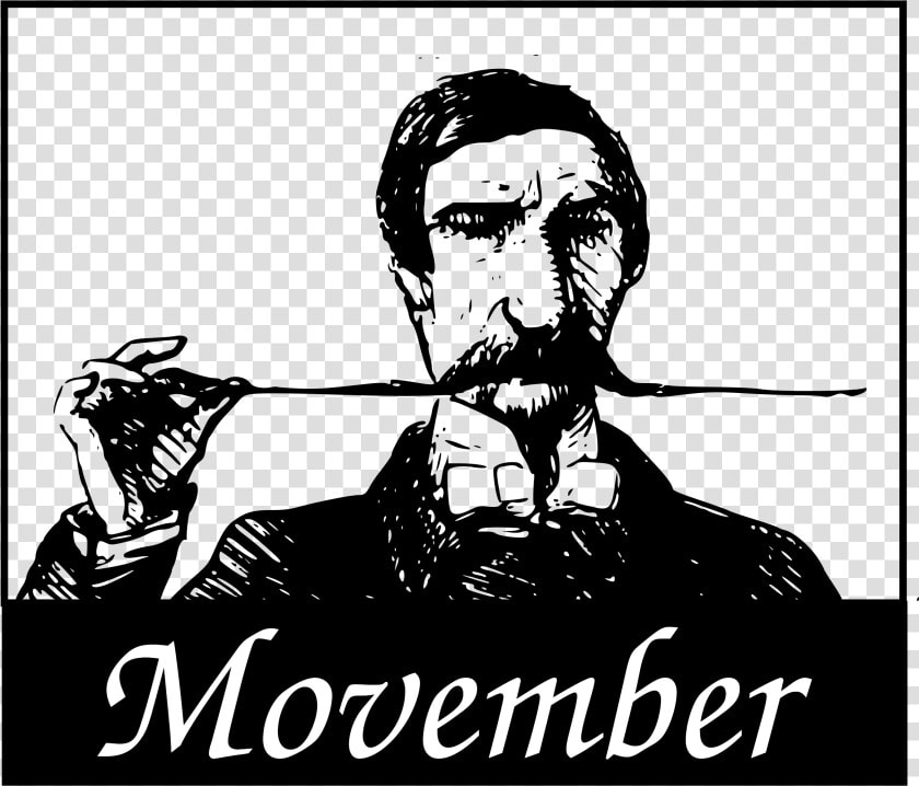 Movember Mustache Logo Clip Arts   Moustache  HD Png DownloadTransparent PNG