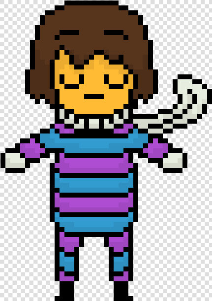 Undertale Frisk Png   Pixel Art Maker Frisk  Transparent PngTransparent PNG