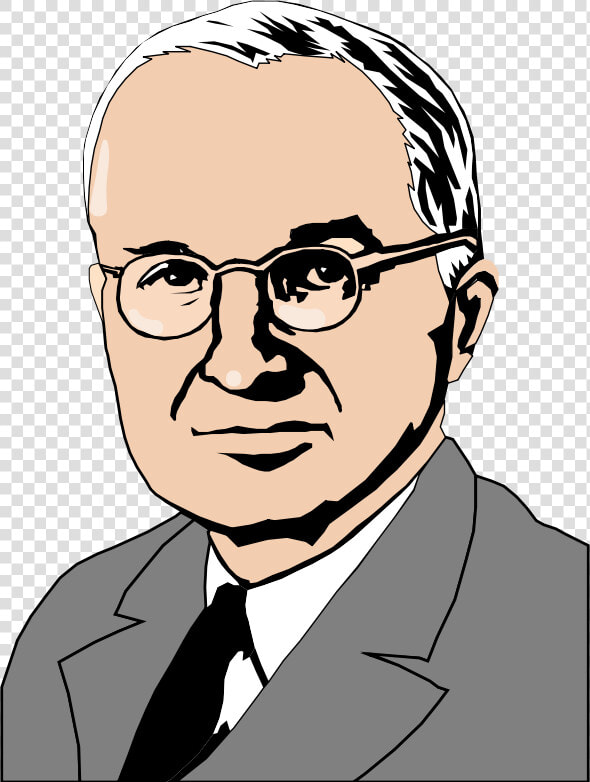 United Office Of States Vector S   Harry S Truman Cartoon  HD Png DownloadTransparent PNG