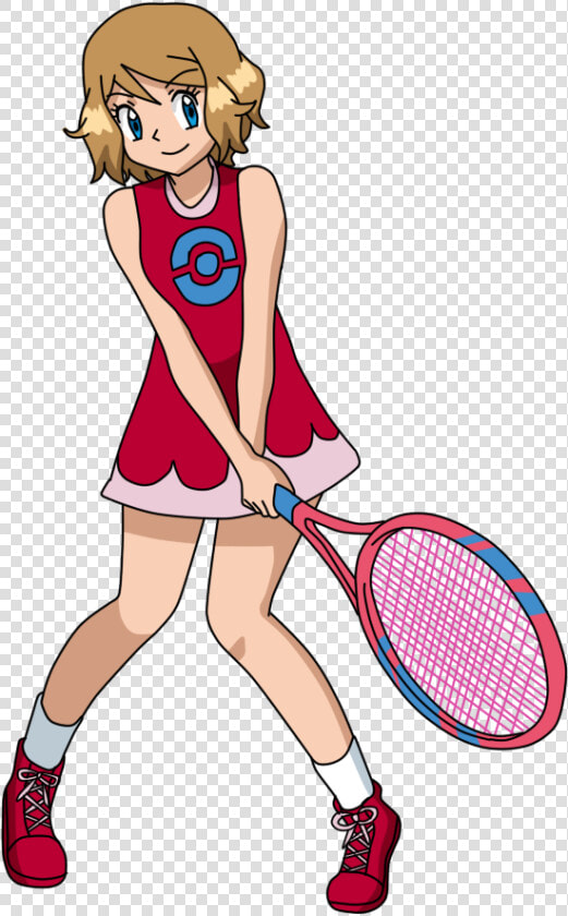 Tennis Vector Sports Meet   Serena Pokemon Tennis  HD Png DownloadTransparent PNG