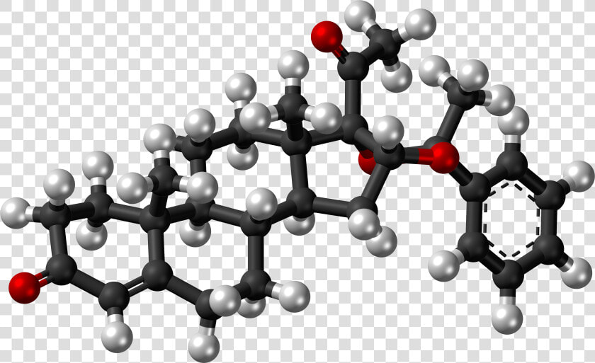 Algestone Acetophenide Molecule Ball   3d Model Of Chemical Compounds  HD Png DownloadTransparent PNG