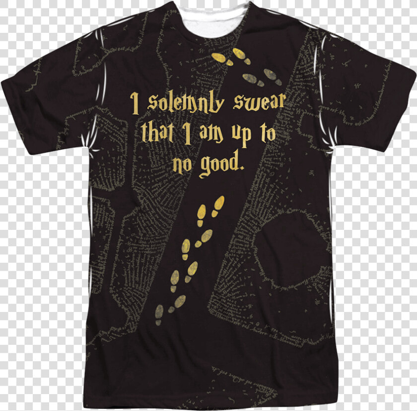 Marauder S Map T shirt   Solemnly Swear That I Am Up  HD Png DownloadTransparent PNG