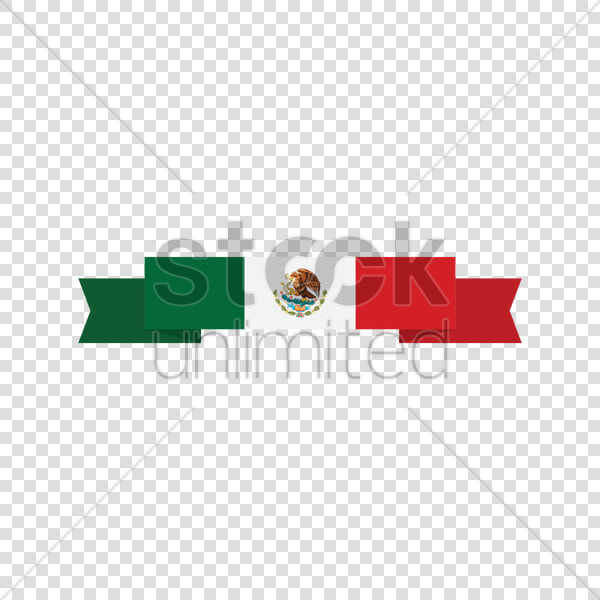 Mexican Flag Banner Vector Image   Coat Of Arms Of Mexico  HD Png DownloadTransparent PNG