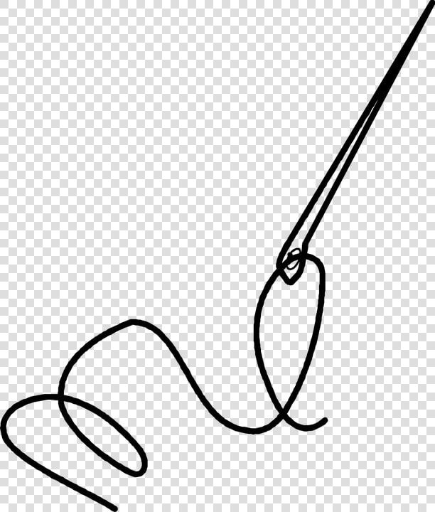 Transparent Sewing Png   Needle And Thread Png  Png DownloadTransparent PNG