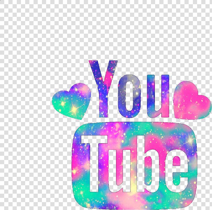  ftestickers  glitter  sparkles  galaxy  youtube  hearts   Youtube  HD Png DownloadTransparent PNG