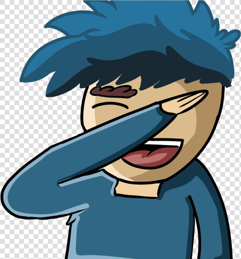 ⭐drawn Dab Twitch Emote For  harleytatumtbs 😂 ⭐ashamed   Cartoon  HD Png DownloadTransparent PNG