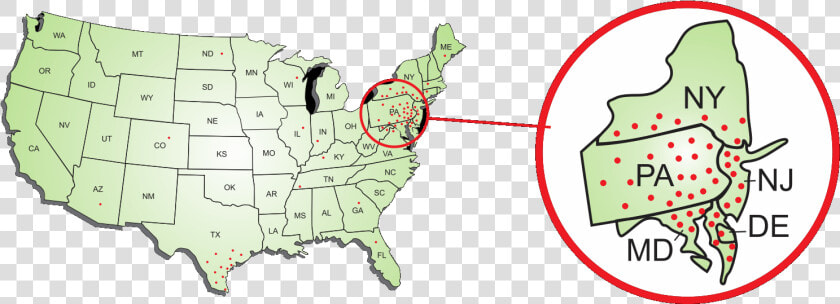 Map Of Usa With Red Dots   United States Map Dark Background  HD Png DownloadTransparent PNG