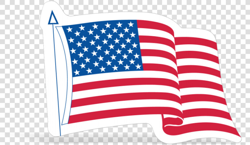 Die Cut Waving American Flag Decals   American Flag Waving Black And White  HD Png DownloadTransparent PNG