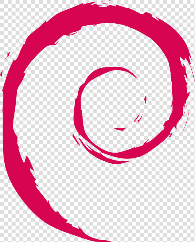 Transparent Pomf Png   Debian Logo Black Png  Png DownloadTransparent PNG