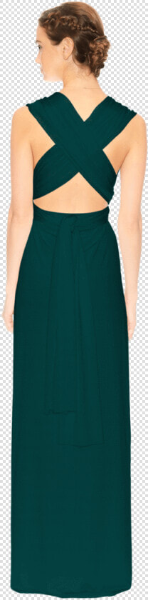 Slit Dress Emerald Src   cdn   Gown  HD Png DownloadTransparent PNG